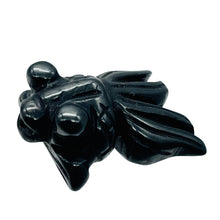 Load image into Gallery viewer, Wondrous Carved Hematite Gold Fish Bead Figurine