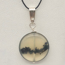 Load image into Gallery viewer, Gemmy Dendritic 20mm Opal Sterling Silver Pendant 503192B - PremiumBead Alternate Image 3