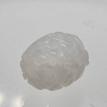 Load image into Gallery viewer, Jade AAA Carved Barrel Bead | 16x14mm | White | 1 Bead |