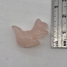 Load image into Gallery viewer, Charming Rose Quartz Carved Squirrel Figurine