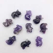 Load image into Gallery viewer, 2 Purple Piggies Hand Carved Amethyst Pig Beads | 22x13x11mm | Purple - PremiumBead Alternate Image 8