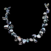 Load image into Gallery viewer, Design Platinum Rose Petal Keishi Fresh Water Pearl Strand 109050