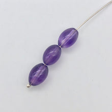 Load image into Gallery viewer, Yummy Natural Amethyst Rice Oval Beads | 10x7mm | 3 Beads | 6202 - PremiumBead Alternate Image 4