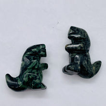Load image into Gallery viewer, T-Rex Dinosaur 2 Carved Kambaba Jasper Tyrannosaurus Rex Beads