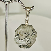 Load image into Gallery viewer, Picasso Jasper Sterling Silver Drop/Dangle | 1 1/2" Long | Gray/Black | 1 Pendant