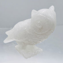 Load image into Gallery viewer, White Jade Owl Carving | 45x24x55mm | White | 1 Figurine |