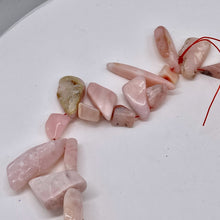 Load image into Gallery viewer, Pink Peruvian Opal 82g Varied Bead Strand | 15" | Pink | 43 Beads |
