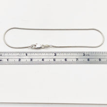 Load image into Gallery viewer, Italian! 8" Sterling Silver 2mm Rope Chain Bracelet 10058