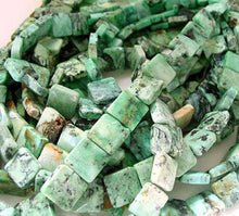 Load image into Gallery viewer, Minty Mojito Green Turquoise Square Coin Bead Strand 107412D - PremiumBead Alternate Image 2