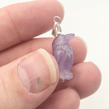 Load image into Gallery viewer, Darling! Amethyst Penguin Silver Silver Pendant 509273AMS - PremiumBead Alternate Image 9