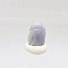 Load image into Gallery viewer, 24.7cts Hand Carved Buddha Lavender Jade Pendant Bead | 21x14.5x9mm | Lavender - PremiumBead Alternate Image 5