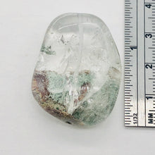 Load image into Gallery viewer, Lodalite Quartz Oval Pendant Figurine Bead | Clear Included|1 Bead| 33x27x16 mm|