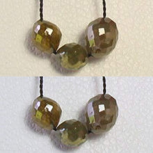 Load image into Gallery viewer, 3 Natural Platinum Silver Diamond 1.54cts Beads 9314T - PremiumBead Primary Image 1