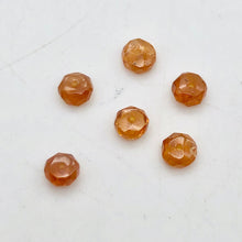 Load image into Gallery viewer, Very Rare!! 6 AAA Mandarin Garnet 4mm Beads! - PremiumBead Alternate Image 5