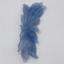 Load image into Gallery viewer, 106cts Exquistely Hand Carved Blue Chalcedony Flower Bead 009850H