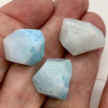 Load image into Gallery viewer, 19 Grams Natural Hemimorphite Faceted Nugget Beads | 3 Beads |