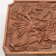Load image into Gallery viewer, Hand Carved Dragon and Phoenix Boxwood Box - PremiumBead Alternate Image 2