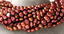 Load image into Gallery viewer, Burnished Copper Freshwater Pearl Strand 106892 - PremiumBead Alternate Image 2