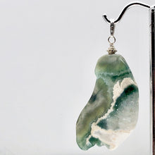 Load image into Gallery viewer, Translucent Ocean Jasper Sterling Silver Pendant | 2 1/4 Inch Long |