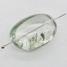 Load image into Gallery viewer, Lodalite Quartz Oval Pendant Bead | 30x21x14 mm | Clear Included | 1 Bead |