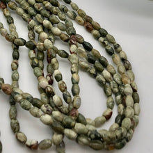 Load image into Gallery viewer, Raintree Rhyolite Jasper Rice Bead 8 inch Strand 9543HS - PremiumBead Alternate Image 5