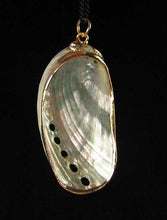 Load image into Gallery viewer, Exotic! 24K Gold Embellished Shell Pendant! 9930C - PremiumBead Alternate Image 3