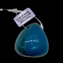 Load image into Gallery viewer, Chrysocolla Free Form Pendant Bead | 27x26x22 mm | Blue | 23g |1 Pendant Bead |