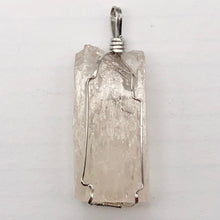 Load image into Gallery viewer, Kunzite Wire-Wrap Lightly Pink Crystal Pendant | 1 7/8" Long |