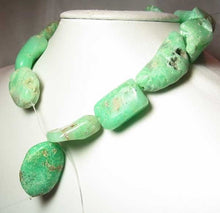 Load image into Gallery viewer, 850cts Designer Natural Chrysoprase Nugget Bead Strand 108491AB - PremiumBead Alternate Image 2