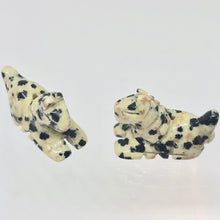 Load image into Gallery viewer, Carved Dalmatian Stone Horse Colt Pony Beads - PremiumBead Primary Image 1