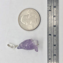 Load image into Gallery viewer, Darling! Amethyst Penguin Silver Silver Pendant 509273AMS - PremiumBead Alternate Image 7