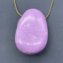 Load image into Gallery viewer, Phosphosiderite Free Form | 40x28x13 mm | Lavender | 1 Pendant Bead |