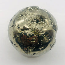 Load image into Gallery viewer, Pyrite Scry Crystal Round | Golden | 1 Sphere | 39mm | 118g |