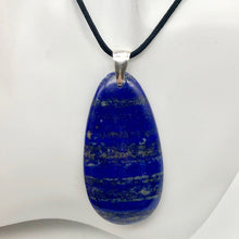 Load image into Gallery viewer, Starry Night Indigo Lapis Lazuli Sterling Silver Pendant - PremiumBead Alternate Image 10