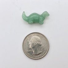Load image into Gallery viewer, Dinosaur 2 Carved Aventurine Diplodocus Beads | 25x11.5x7.5mm | Green - PremiumBead Alternate Image 7