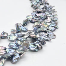 Load image into Gallery viewer, 10 Designer Platinum Rose petal Keishi FW Pearls 9050 - PremiumBead Alternate Image 5