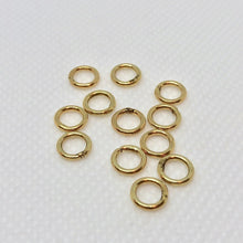 Load image into Gallery viewer, 9 Precious 18K Vermeil Soldered 6mm Loop Beads 8599 - PremiumBead Primary Image 1