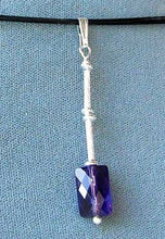 Load image into Gallery viewer, Shimmering Amethyst Sterling Silver Pendant!! 006492 - PremiumBead Primary Image 1