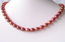 Load image into Gallery viewer, Golden Cherry FW 8x6mm - 10x7mm Pearl Strand 109936 - PremiumBead Alternate Image 2