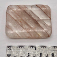 Load image into Gallery viewer, Quartz Orange Rectangular Pendant Bead | 40x30x6mm |