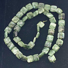 Load image into Gallery viewer, Siberia Russian Seraphinite 8x8mm Bead 8 inch Strand 9389HS