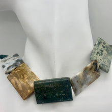 Load image into Gallery viewer, Ocean Jasper 36x24x4mm Amazing Rectangular Bead Strand - PremiumBead Alternate Image 2