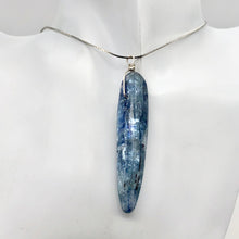 Load image into Gallery viewer, 102cts! Organic! 64x14x12mm Blue Kyanite Pendant Wire Wrap Pendant | 2 15/16" |