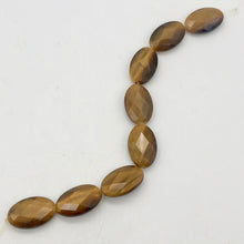 Load image into Gallery viewer, Exotic Perfectly Faceted Tigereye Half-Strand | 24x15x7 | Golden | Oval | 8 bds| - PremiumBead Alternate Image 2