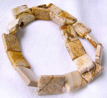 Load image into Gallery viewer, Scenic Biggs Picture Jasper 20mm Pendant Bead Strand 108420 - PremiumBead Primary Image 1