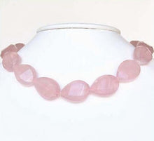 Load image into Gallery viewer, 2 Sparkle Twist Faceted Rose Quartz 23x17mm Pear Beads 8679 - PremiumBead Alternate Image 4