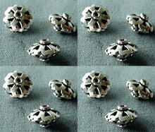 Load image into Gallery viewer, 1 Large Stunning 11x7.5mm Solid Sterling Silver Bali Saucer Bead 3209 - PremiumBead Primary Image 1