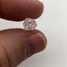 Load image into Gallery viewer, 9.4cts Morganite Pink Beryl Hexagon Cylinder Bead | 16x7mm | 1 Bead | 3863N - PremiumBead Alternate Image 4