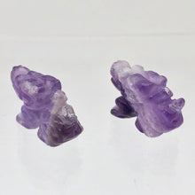 Load image into Gallery viewer, Powerful 2 Amethyst Carved Winged Dragon Beads | 21x14x9mm | Purple - PremiumBead Alternate Image 8