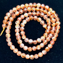 Load image into Gallery viewer, Sunstone Bead Parcel Round | 4 mm | Orange | 10 Bead |